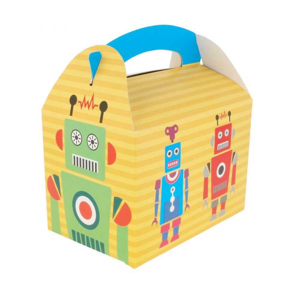 Garcia de pou CAJAS MENU INFANTIL "ROBOT" 320 G/M2 15 50x10 50x17 50 CM CUATRICROMÍA CARTONCILLO (300 UNID.)