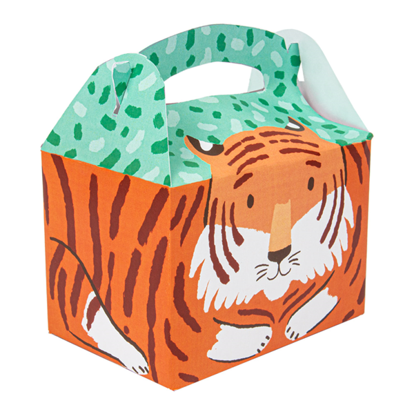 Garcia de pou CAJAS MENU INFANTIL "TIGRE" 320 G/M2 15 5x10 5x17 5 CM CUATRICROMÍA CARTONCILLO (300 UNID.)