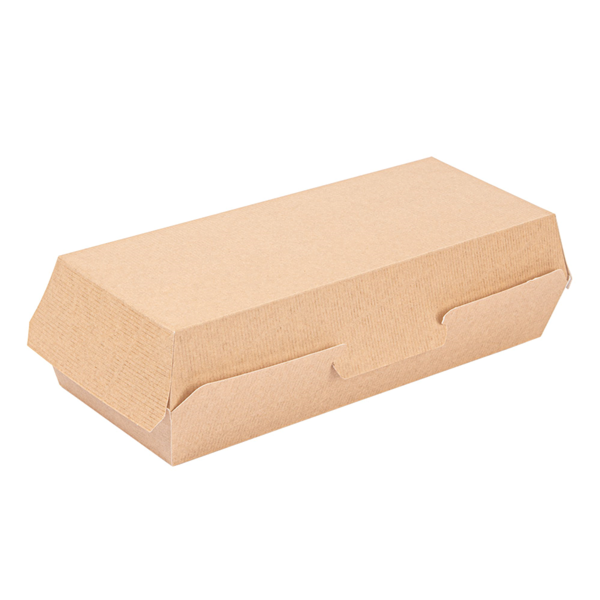 Garcia De Pou CAJAS "PANINI" 'THEPACK' 220 G/M2 26 5x12 2x7 CM NATURAL CARTÓN ONDULADO NANO-MICRO (300 UNID.)