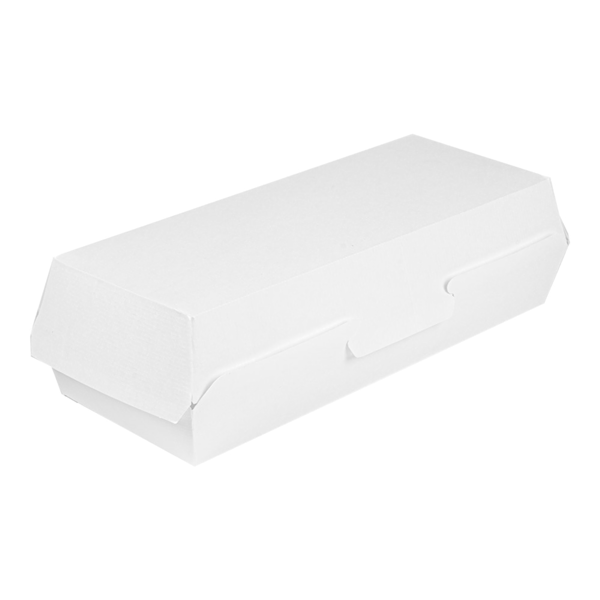 Garcia de pou CAJAS "PANINI" 'THEPACK' 230 G/M2 26 5x12 2x7 CM BLANCO CARTÓN ONDULADO NANO-MICRO (300 UNID.)