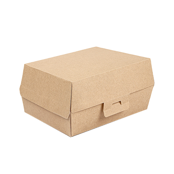 Garcia de pou CAJAS PARA FRITOS 'THEPACK' 220 G/M2 14 5x10 5x9 CM NATURAL CARTÓN ONDULADO NANO-MICRO (500 UNID.)