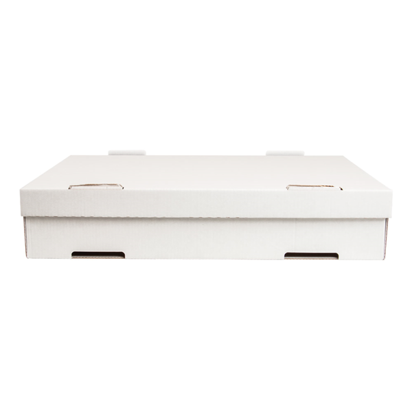 Garcia De Pou CAJAS PASTA 348 G/M2 40x30x8 CM BLANCO CARTÓN (50 UNID.)