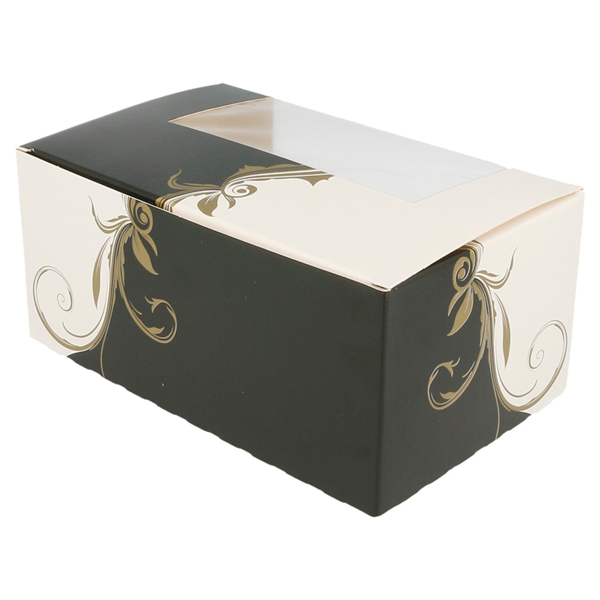 Garcia De Pou CAJAS PASTELERÍA CON VENTANA 'THEPACK CLASSIC' 250 G/M2 18x11x8 CM BLANCO CARTÓN ONDULADO NANO-MICRO (400 UNID.)