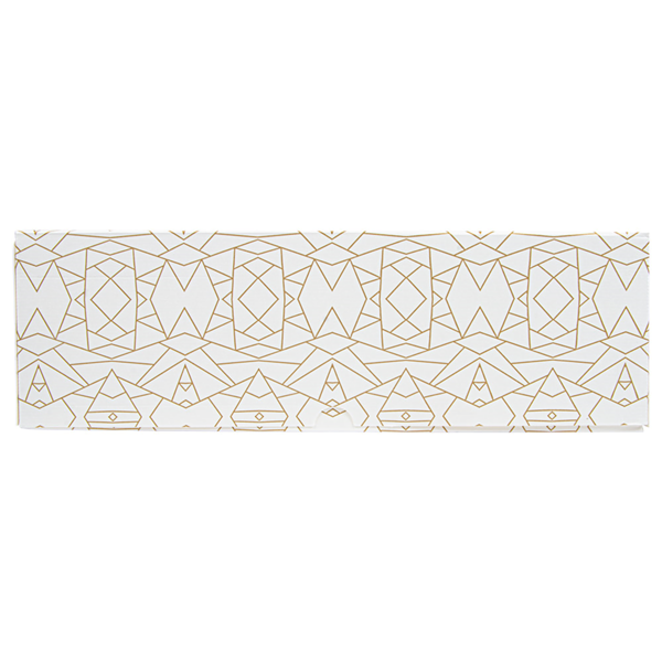 Garcia De Pou CAJAS PASTELERÍA CON VENTANA 'THEPACK DECO' 250 G/M2 + OPP 32x32x10 CM BLANCO CARTÓN ONDULADO NANO-MICRO (100 UNID.)