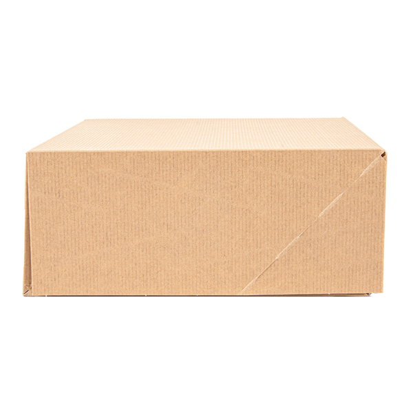 Garcia De Pou CAJAS PASTELERÍA SIN VENTANA 'THEPACK' 240 G/M2 18x18x7 5 CM NATURAL CARTÓN ONDULADO NANO-MICRO (200 UNID.)