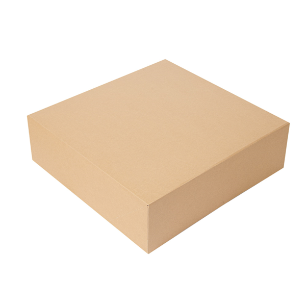Garcia de pou CAJAS PASTELERÍA SIN VENTANA 'THEPACK' 240 G/M2 32x32x10 CM NATURAL CARTÓN ONDULADO NANO-MICRO (100 UNID.)