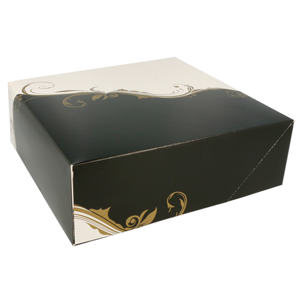 Garcia De Pou CAJAS PASTELERÍA SIN VENTANA 'THEPACK CLASSIC' 250 G/M2 23x23x7 5 CM BLANCO CARTÓN ONDULADO NANO-MICRO (200 UNID.)