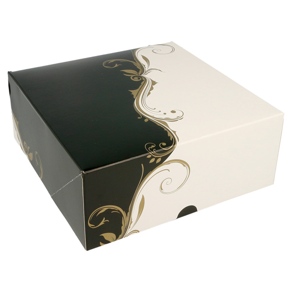 Garcia De Pou CAJAS PASTELERÍA SIN VENTANA 'THEPACK CLASSIC' 250 G/M2 18x18x7 5 CM BLANCO CARTÓN ONDULADO NANO-MICRO (200 UNID.)