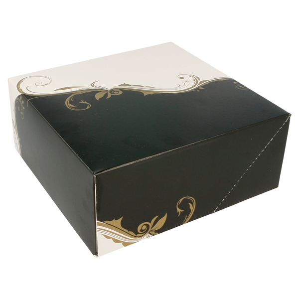 Garcia De Pou CAJAS PASTELERÍA SIN VENTANA 'THEPACK CLASSIC' 250 G/M2 18x18x7 5 CM BLANCO CARTÓN ONDULADO NANO-MICRO (200 UNID.)