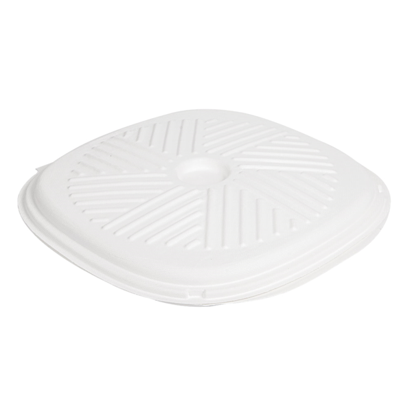 Garcia de pou CAJAS PIZZA 'BIONIC' Ø35x2 8 CM BLANCO BAGAZO (100 UNID.)