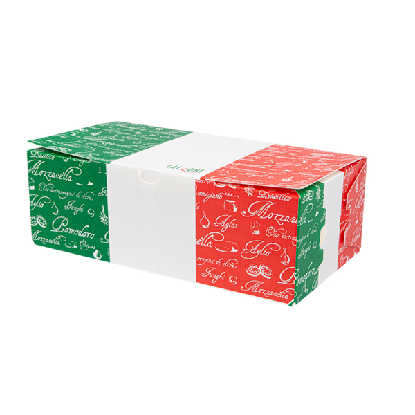 Garcia De Pou CAJAS PIZZA CALZONE 330 G/M2 30x16x10 CM BLANCO CARTÓN (100 UNID.)