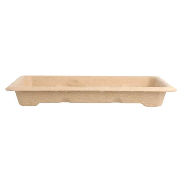 Garcia De Pou CAJAS SUSHI 'BIONIC' 16 5x11 5x1 5 CM NATURAL BAGAZO (1000 UNID.)