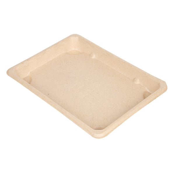 Garcia De Pou CAJAS SUSHI 'BIONIC' 18 5x13x1 5 CM NATURAL BAGAZO (800 UNID.)