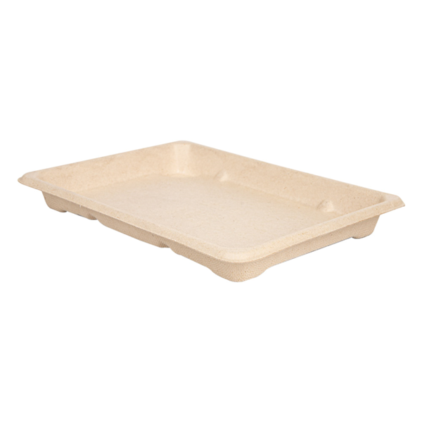 Garcia De Pou CAJAS SUSHI 'BIONIC' 18 5x13x1 5 CM NATURAL BAGAZO (800 UNID.)