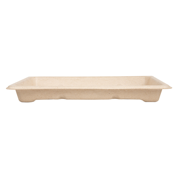 Garcia De Pou CAJAS SUSHI 'BIONIC' 18 5x13x1 5 CM NATURAL BAGAZO (800 UNID.)