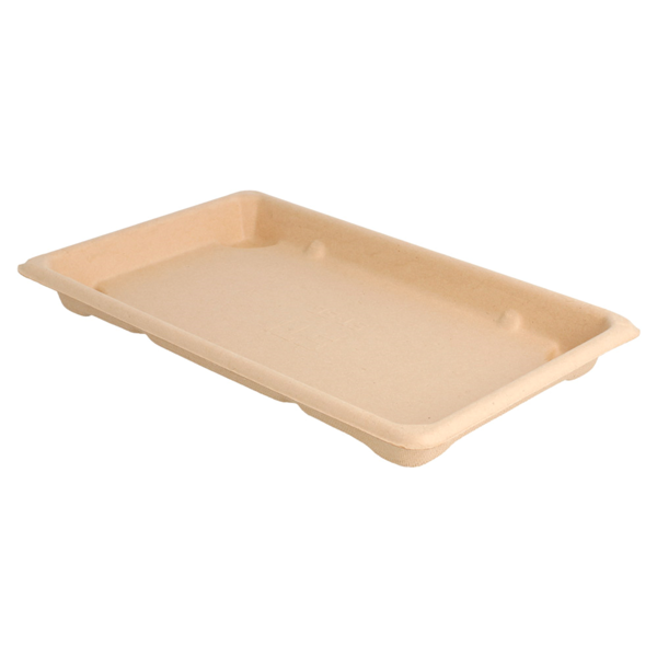 Garcia De Pou CAJAS SUSHI 'BIONIC' 21 3x13 3x1 5 CM NATURAL BAGAZO (800 UNID.)