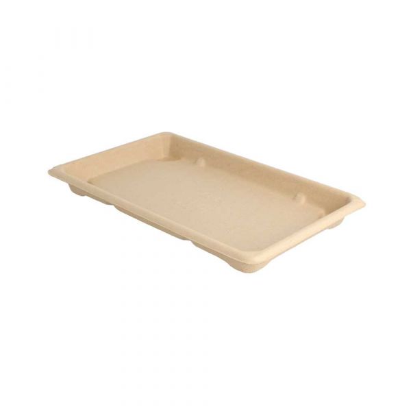 Garcia de pou CAJAS SUSHI 'BIONIC' 21 3x13 3x1 5 CM NATURAL BAGAZO (800 UNID.)