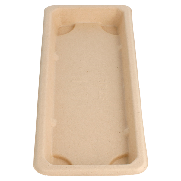 Garcia De Pou CAJAS SUSHI 'BIONIC' 22x9x2 CM NATURAL BAGAZO (800 UNID.)
