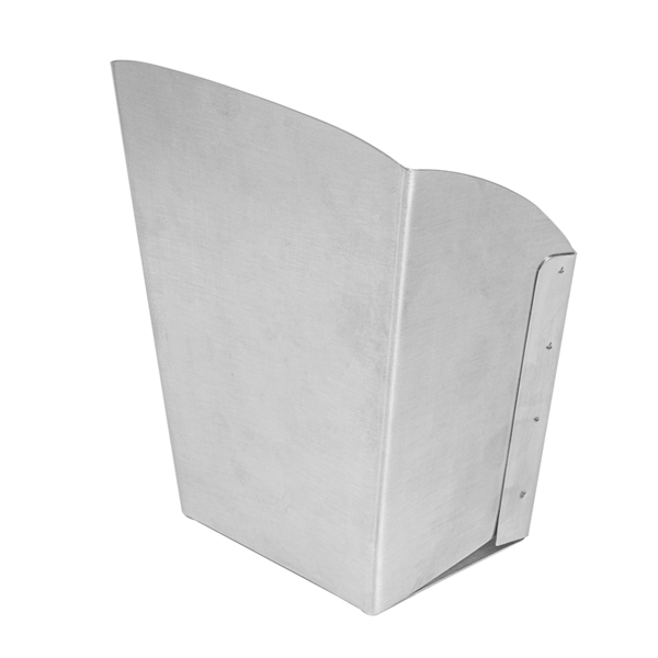 Garcia De Pou CAJETILLA PARA FRITOS L 'ARTINOX' 12x6 6x14 2 CM PLATEADO INOX (12 UNID.)