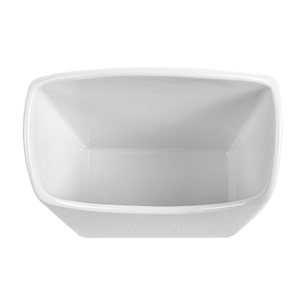 Garcia De Pou CAJETILLA PARA FRITOS S 12 4x6 5x12 7 CM BLANCO PORCELANA (6 UNID.)
