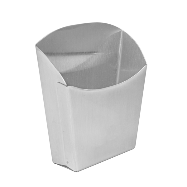 Garcia De Pou CAJETILLA PARA FRITOS S 'ARTINOX' 9x5 1x12 1 CM PLATEADO INOX (12 UNID.)