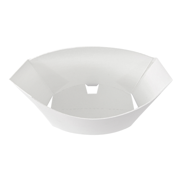 Garcia De Pou CAJETILLAS FRITAS JUMBO 'THEPACK' 165 G 230 G/M2 13 5x8 5x16 CM BLANCO CARTÓN ONDULADO NANO-MICRO (1200 UNID.)