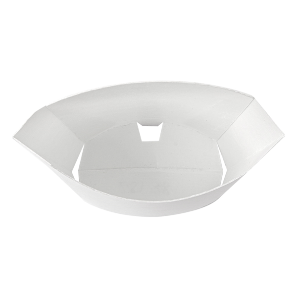 Garcia De Pou CAJETILLAS FRITAS STANDARD 'THEPACK' 135 G 230 G/M2 13x8x13 5 CM BLANCO CARTÓN ONDULADO NANO-MICRO (1200 UNID.)