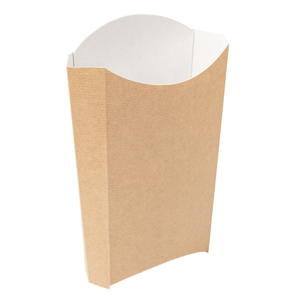 Garcia De Pou CAJETILLAS FRITAS 'THEPACK' 190 G 220 G/M2 14 5x9 5x18 CM NATURAL CARTÓN ONDULADO NANO-MICRO (1200 UNID.)