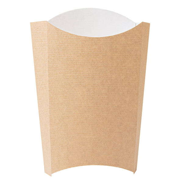 Garcia De Pou CAJETILLAS FRITAS 'THEPACK' 190 G 220 G/M2 14 5x9 5x18 CM NATURAL CARTÓN ONDULADO NANO-MICRO (1200 UNID.)