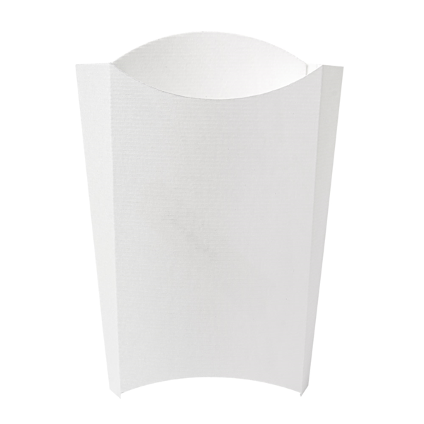 Garcia De Pou CAJETILLAS FRITAS 'THEPACK' 190 G 230 G/M2 14 5x9 5x18 CM BLANCO CARTÓN ONDULADO NANO-MICRO (1200 UNID.)