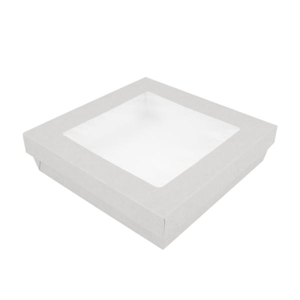 Garcia de pou CAJITAS+TAPAS CON VENTANA 1000 ML 300 + 18 PE G/M2 18 5x18 5x4 CM BLANCO CARTONCILLO (200 UNID.)