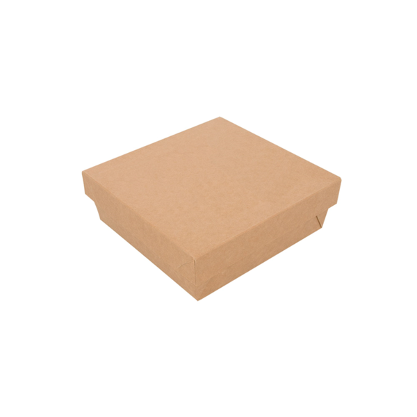 Garcia de pou CAJITAS+TAPAS MICROONDABLES 'THEPACK' 750 ML 220 G/M2 + 12PP 14x14x5 CM NATURAL CARTÓN ONDULADO NANO-MICRO (250 UNID.)