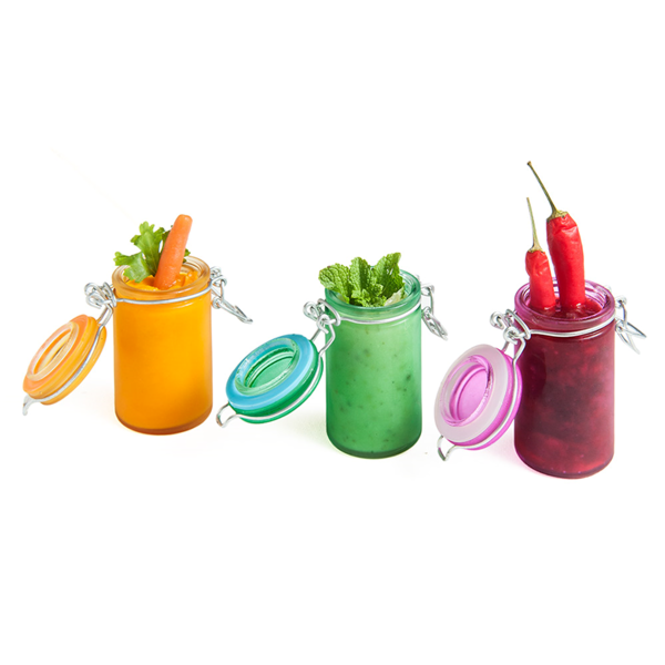 Garcia De Pou CANISTER PARA APERITIVOS 70 ML Ø 4 5x8 6 CM SURTIDO CRISTAL (96 UNID.)