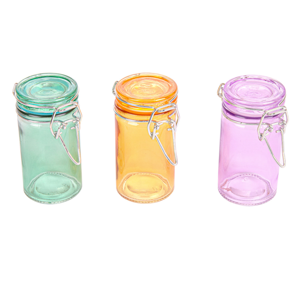 Garcia de pou CANISTER PARA APERITIVOS 70 ML Ø 4 5x8 6 CM SURTIDO CRISTAL (96 UNID.)
