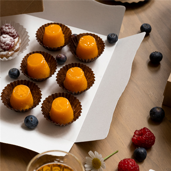 Garcia De Pou CÁPSULAS 'PETITS FOURS' 50 G/M2 Ø 2 4x2 CM CACAO PERG. ANTIGRASAS (500 UNID.)