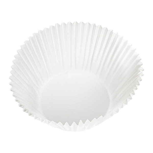 Garcia De Pou CÁPSULAS 'PETITS FOURS' 50 G/M2 Ø 5 7x4 8 CM BLANCO PERG. ANTIGRASAS (500 UNID.)