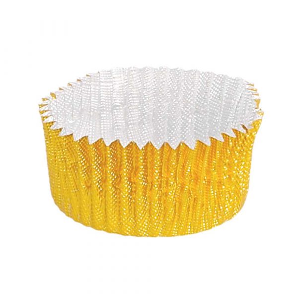 Garcia de pou CÁPSULAS 'PETITS FOURS' Ø 3 2x1 7 CM DORADO ALUMINIO (1500 UNID.)