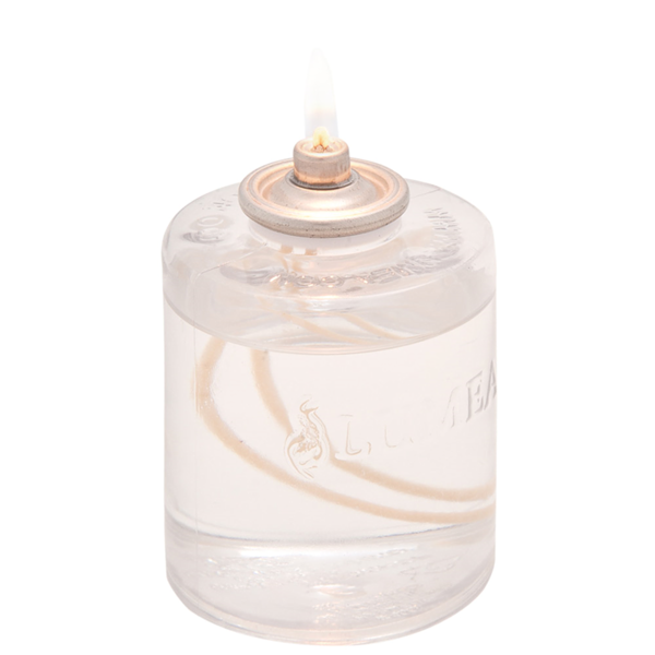 Garcia de pou CARGAS PARAFINA 40 HORAS Ø 6x6 6 CM TRANSLÚCIDO PET (36 UNID.)