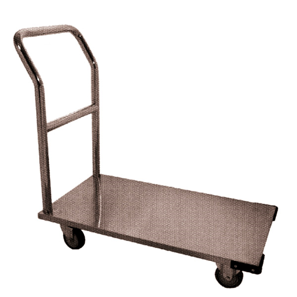 Garcia de pou CARRO TRANSPORTE CAPACIDAD 100 KG 52x91x91 CM PLATEADO HIERRO (1 UNID.)