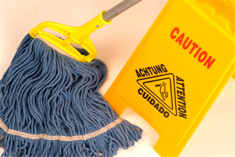 Garcia De Pou CARTELERA ANGULAR "SUELO MOJADO" 20x3x62 CM AMARILLO HDPE (1 UNID.)