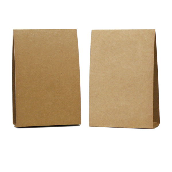 Garcia de pou CARTELES SOBREMESA 10x15 2 CM MARRÓN PAPEL (6 UNID.)