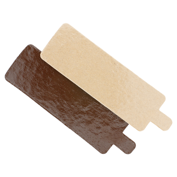 Garcia de pou CARTONES PASTELERÍA DOBLE CARA 1100 G/M2 4 5x13 CM CHOCOLATE/PRALINÉ CARTÓN (200 UNID.)