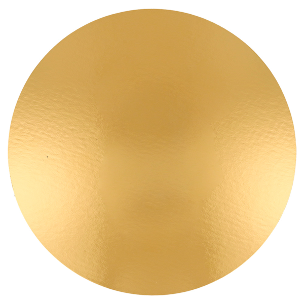 Garcia De Pou CARTONES PASTELERÍA DOBLE CARA 950 G/M2 Ø 20 CM ORO/NEGRO CARTÓN (100 UNID.)