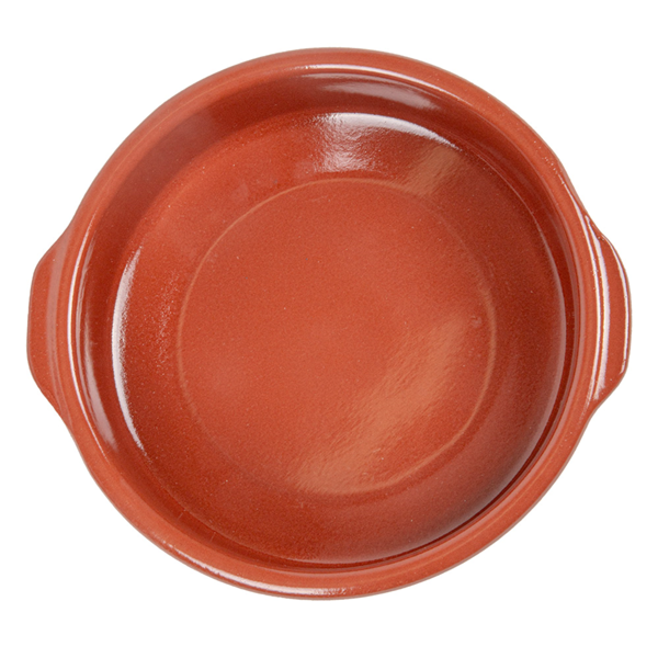 Garcia De Pou CAZUELA CON ASAS 550 ML Ø17x4 5 CM MARRÓN CERÁMICA (12 UNID.)