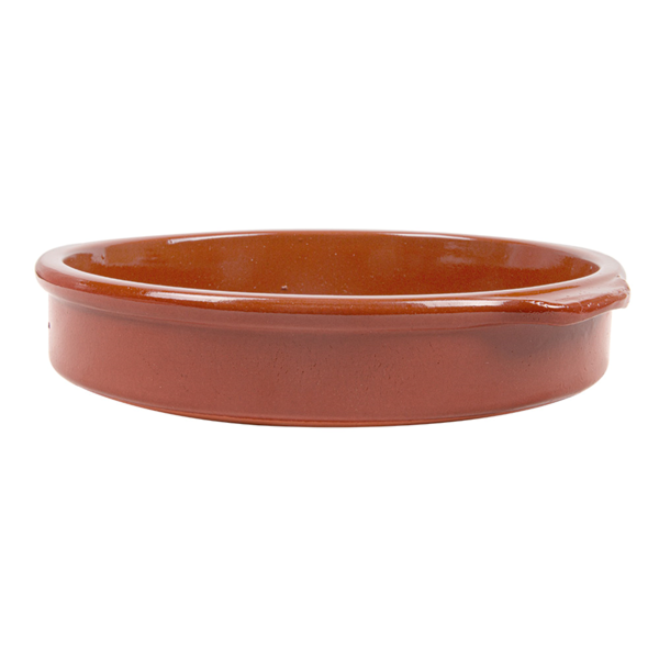 Garcia De Pou CAZUELA CON ASAS 850 ML Ø20x5 CM MARRÓN CERÁMICA (8 UNID.)