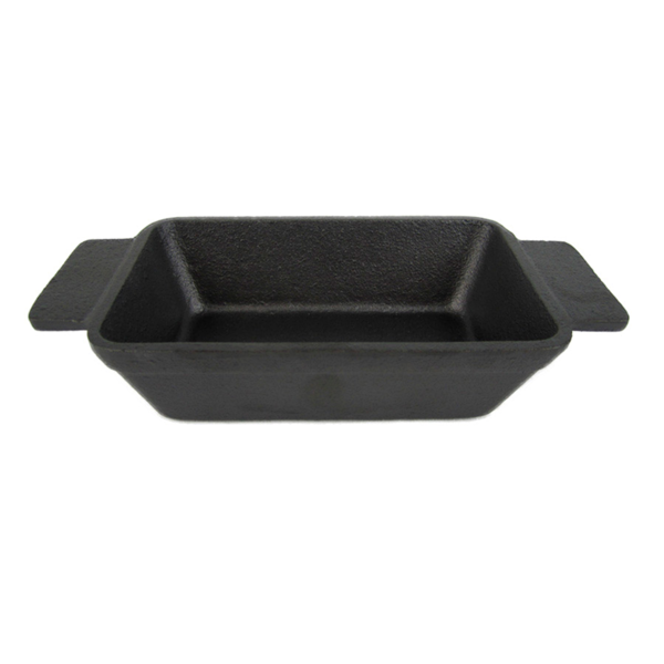 Garcia de pou CAZUELA ESMALTADA 250 ml 13 9(18 2)x9x4 CM NEGRO HIERRO (8 UNID.)