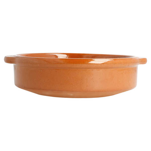 Garcia De Pou CAZUELAS DE LOZA CON ASAS 450 ML Ø 15x4 5 CM MARRÓN ROJIZO CERÁMICA (20 UNID.)