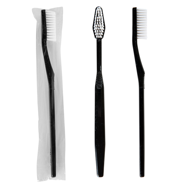 Garcia de pou CEPILLOS DENTALES ENFUNDADOS 15 5x1x1 5 CM NEGRO PS (100 UNID.)