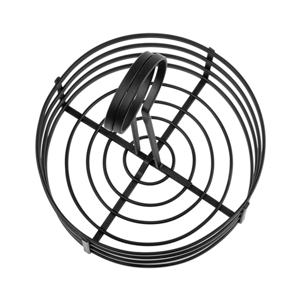 Garcia De Pou CESTA CONDIMENTOS Ø 15 5x20 CM NEGRO HIERRO (1 UNID.)