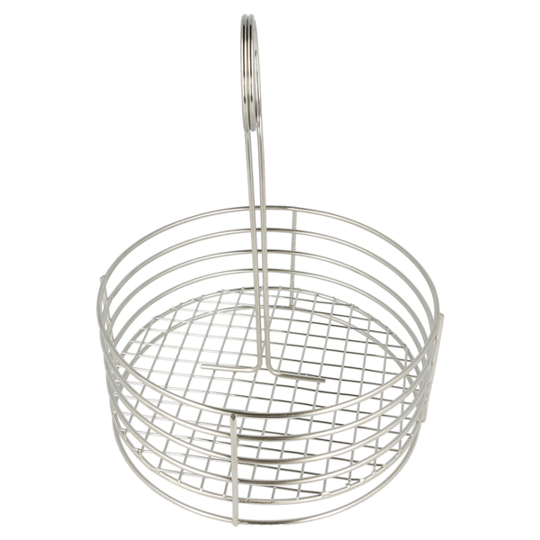 Garcia De Pou CESTA CONDIMENTOS Ø 19x24 CM PLATEADO INOX (1 UNID.)